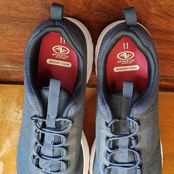 Athletic Works Men's Memory Foam Sneakers - Picture 3 of 5